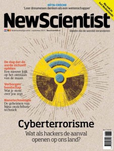 Cover New Scientist #3 - 22 augustus 2013, ontwerp van Leonie Bos