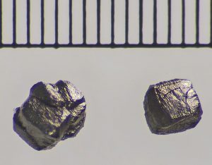 Lonsdaleiet van de Canyon Diablo-meteorietkrater in Arizona. Bron: Arizona State University/Laurence Garvie