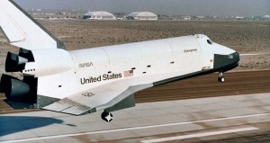 De Space Shuttle Enterprise werd vernoemd naar het ruimteschip uit sciencefictionserie Star Trek
