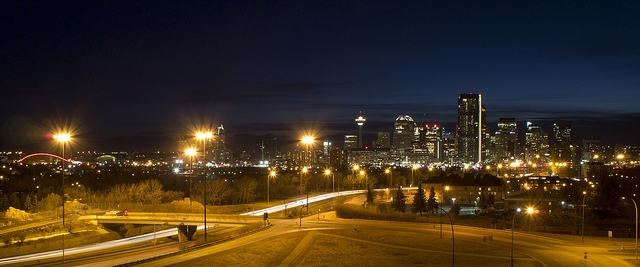 Calgary was getuige van de eerste quantumteleportatie over 7 kilometer. Foto: Calgary Reviews