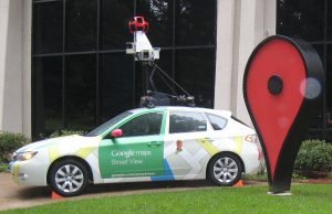 De camera-auto's van Google Street View kunnen ook gaslekken opsporen. Bron: Wikimedia Commons