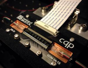 De chip uit Bristol kan de aanzet geven tot een kwantumcloud. Bron: Universiteit van Bristol