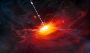 Een recent ontdekt zwart gat is zo groot dat het alle modellen tart die verklaren hoe snel een kosmisch object kan groeien