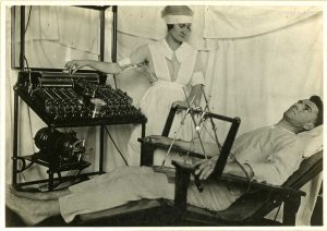 Door een lichte elektische schok zijn je herinneringen sterker. Otis Historical Archives National Museum of Health and Medicine