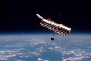 Hoewel Hubble al met pensioen is, zal de ruimtetelescoop vanaf 2018 samen met JWST informatie verzamelen. Afbeelding: Nasa