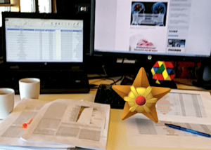  Pokémon Go houdt ook New Scientist-redacteuren van het werk.