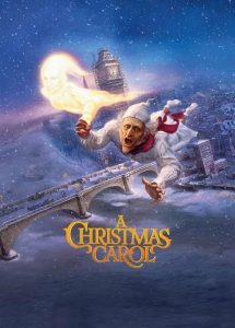 De ghost of christmas past in de 2009-versie van A Christmas Carol, met Jim Carrey in de (stem)rol van zowel Scrooge als de geest