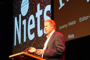 New Scientist evenement Jeremy Webb niets