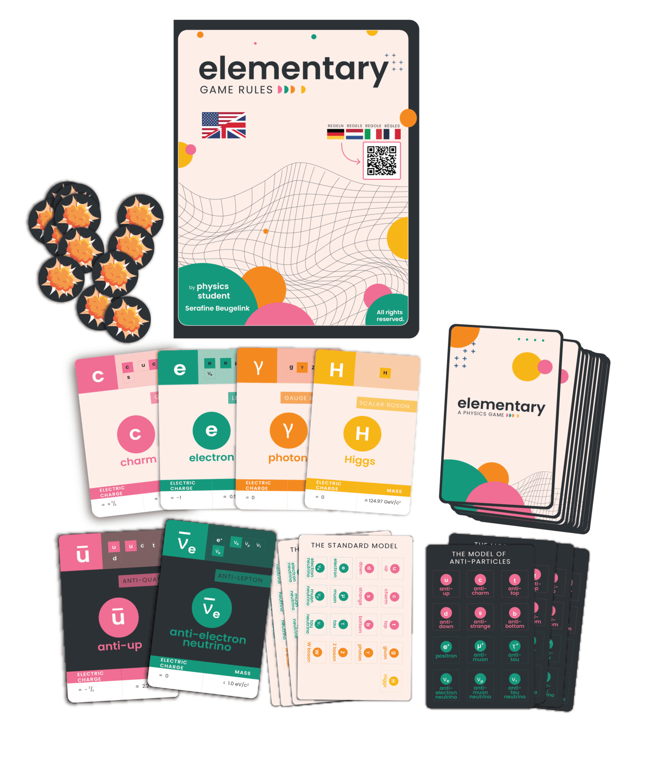 Afbeelding Elementary - A Physics Game (kaartspel)