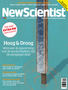 Cover New Scientist #2 - 27 juni 2013, ontwerp van XF&M