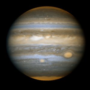 Rode vlekken op Jupiter NASA