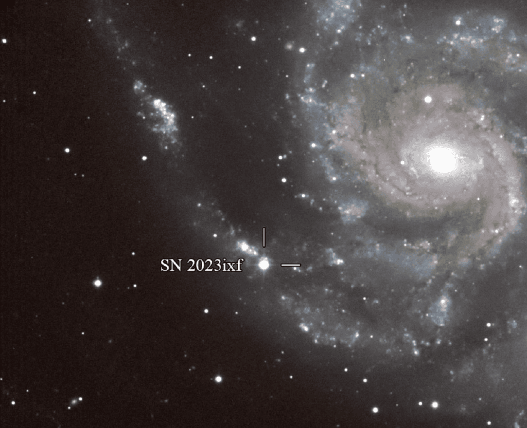 supernova SN 2023ixf