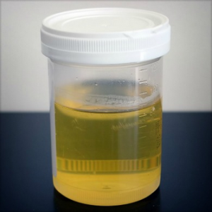 Menselijke urine.  Bron: Wikimedia Commons