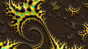 Fractals, een speciaal soort meetkundige figuren, verbeelden de schoonheid van wiskunde