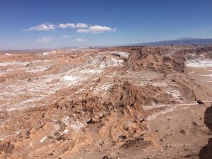 Het bijzondere landschap van de Atacama-woestijn. Foto: Hans Stemkes