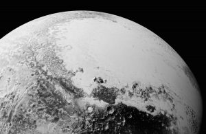 Pluto van zijn beste kant. Credit: NASA