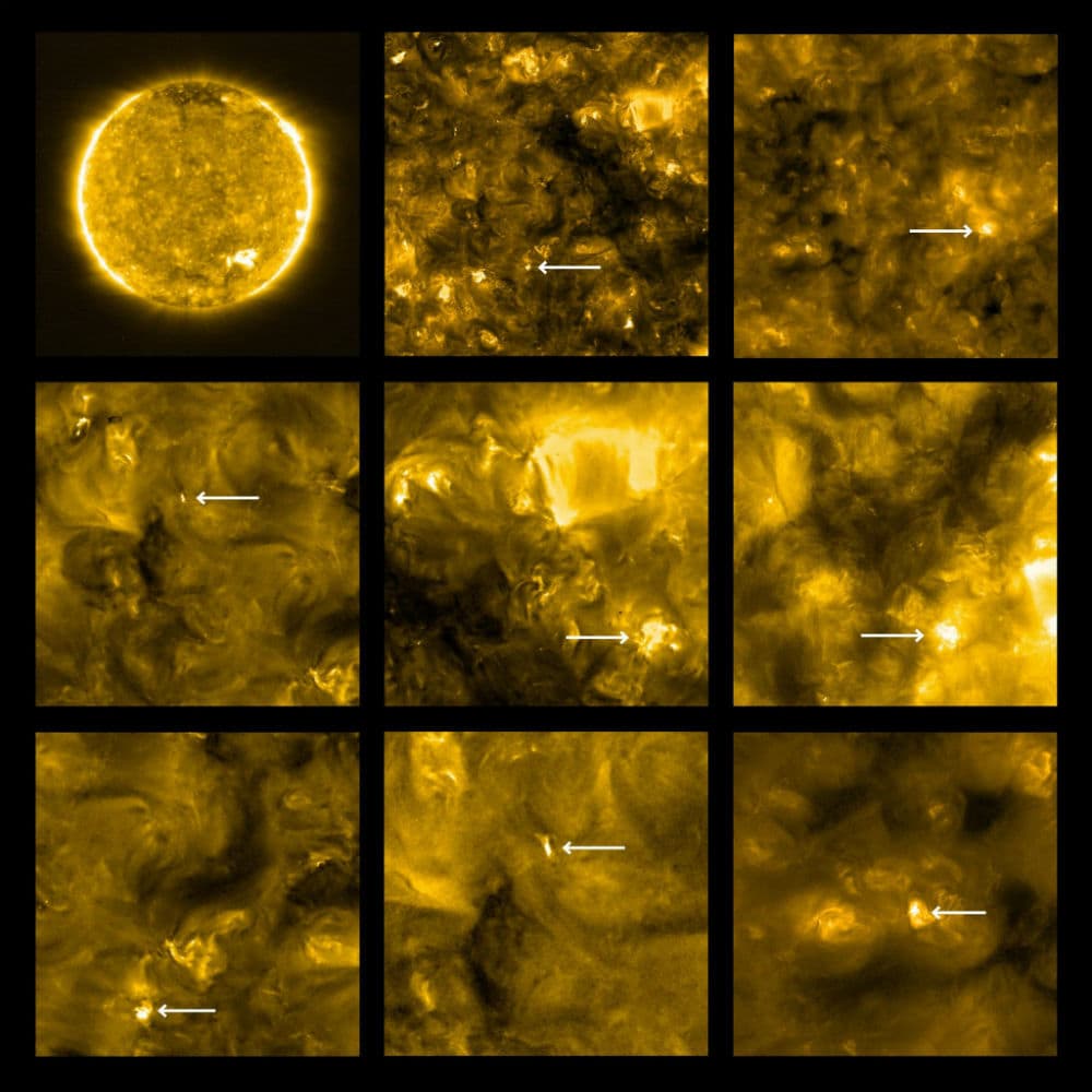 Kampvuren zon waargenomen door Solar Orbiter